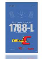 LTD ED. 1788-L TOUR POSTER (CHICAGO)
